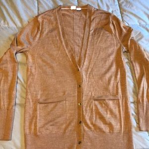 Gap Camel Tan Boyfriend Cardigan Medium